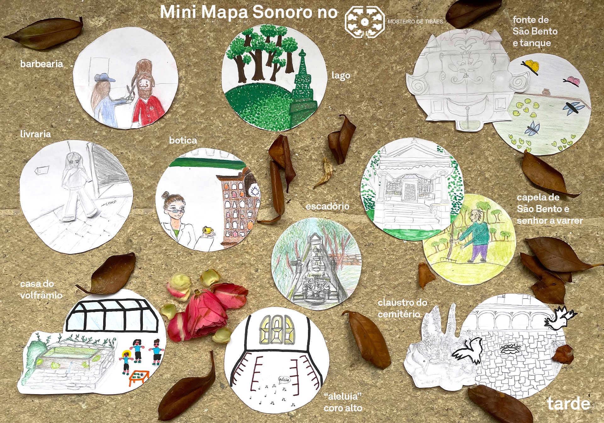 Mapa Mini Mapa Sonoro Mini Mapa Sonoro no Mosteiro de Tibães - Escola Básica de Palmeira