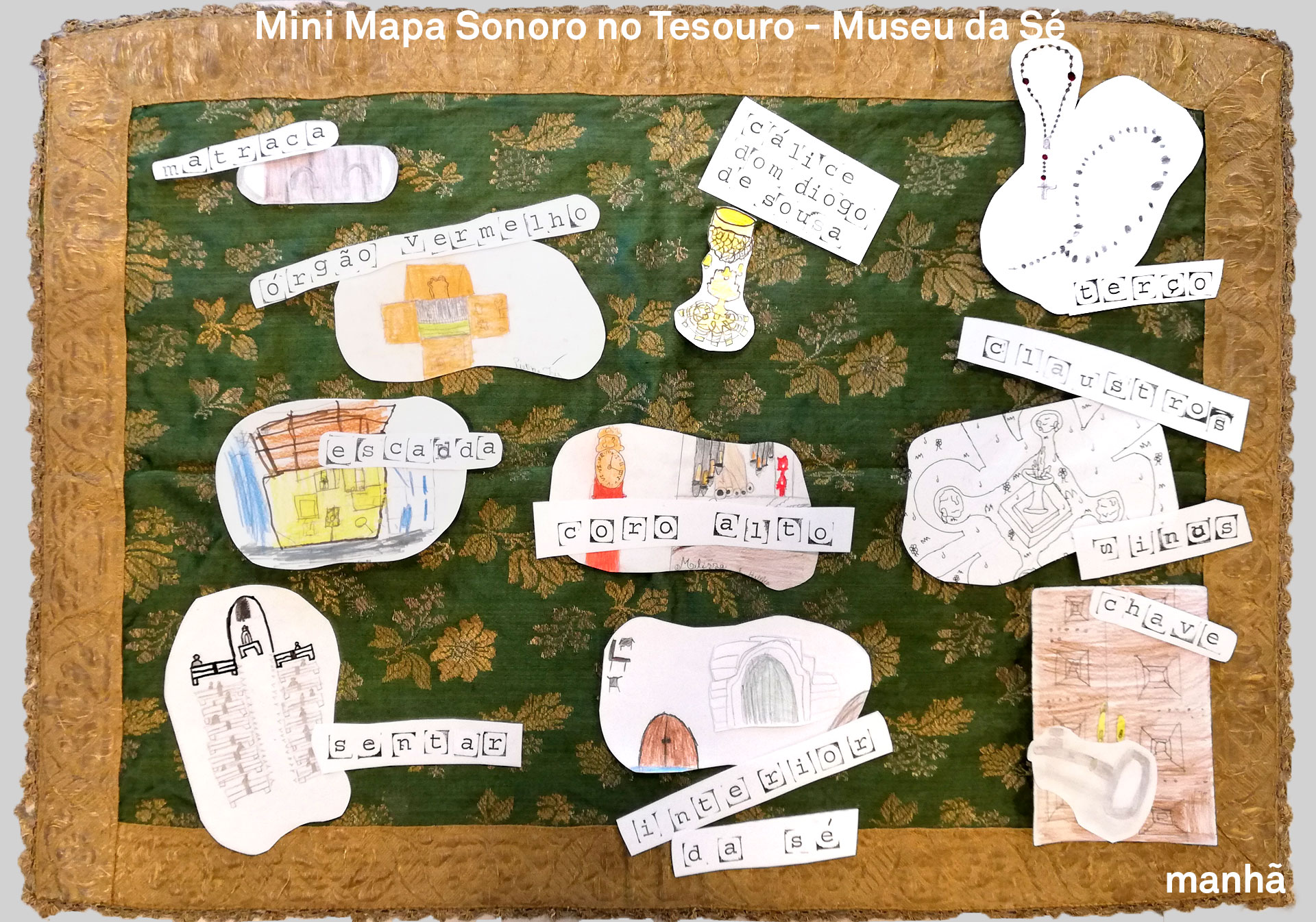 Mapa Mini Mapa Sonoro Mini Mapa Sonoro no Tesouro-Museu da Sé - EB 2/3 de Nogueira