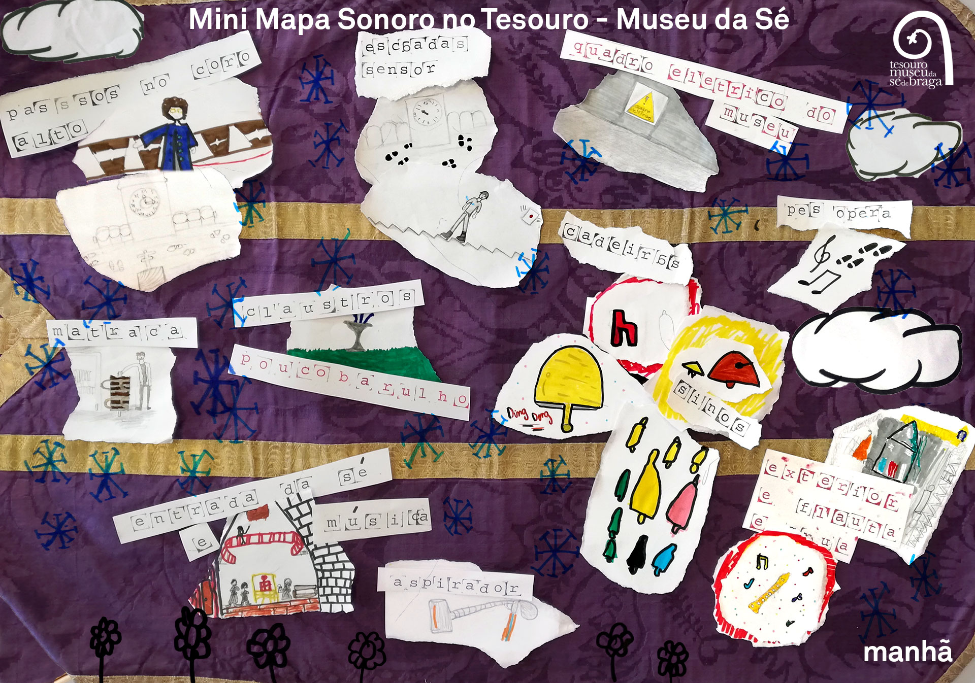Mapa Mini Mapa Sonoro Mini Mapa Sonoro no Tesouro-Museu da Sé de Braga - Colégio Teresiano