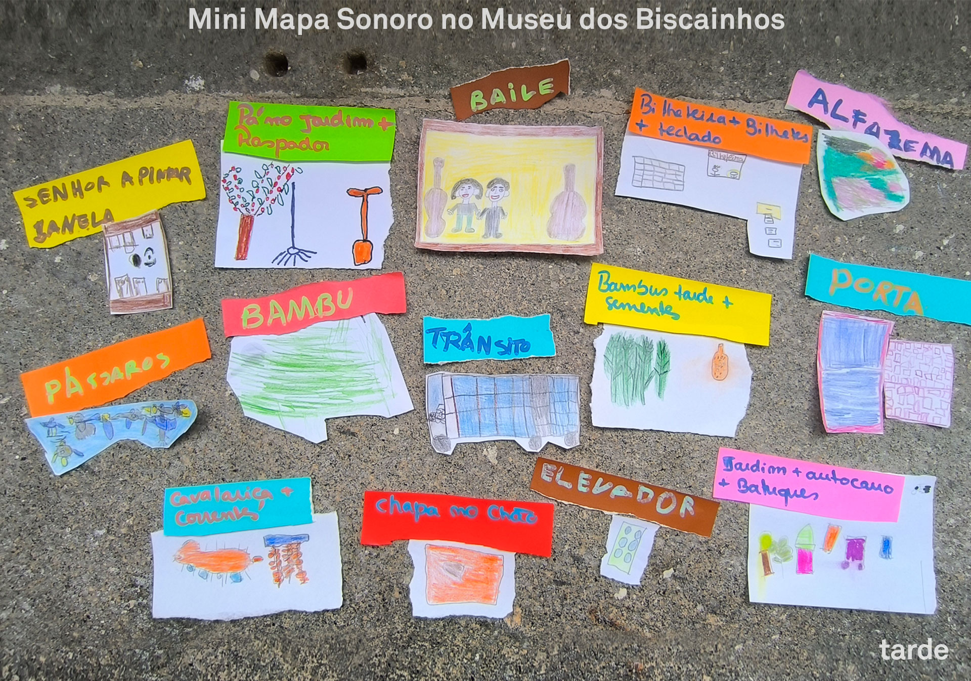 Mapa Mini Mapa Sonoro Mini Mapa Sonoro no Museu dos Biscainhos - Centro Novais e Sousa